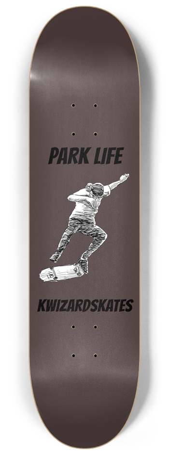 NEW SCHOOL PARK LIFE 8-1/4 Skateboard Deck