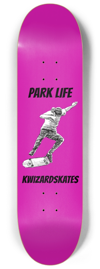 NEW SCHOOL PARK LIFE 8-1/4 Skateboard Deck