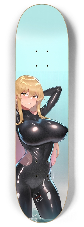 Thicc Anime Babe 8 Inch Skateboard Deck