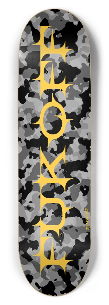 WUSTYLE fukoff 8-1/2 Skateboard Deck