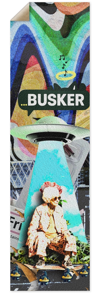 Fri Dreamin...BUSKER | Griptape | 10x36 10 x 36 Inch Griptape