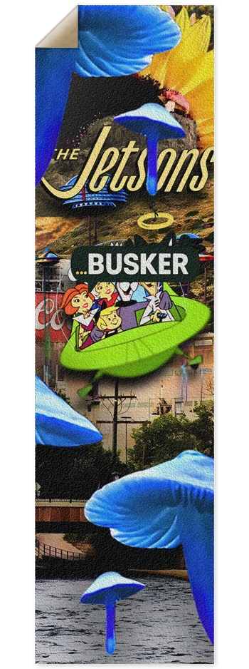 The Jetsons in Golden...BUSKER | Griptape | 9x33