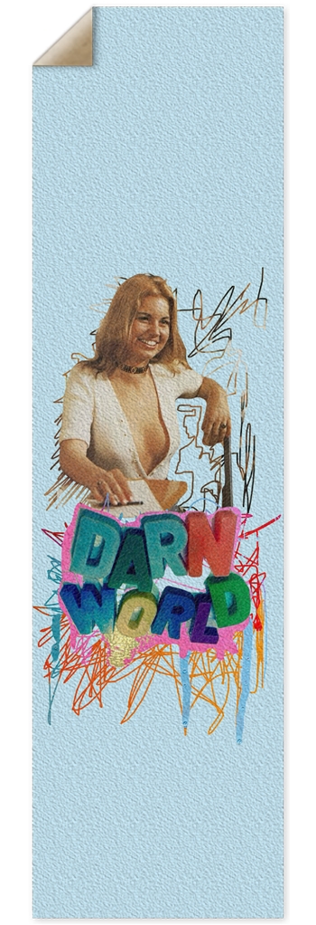 LEAVE IT TO CLEAVAGE powder blue 10” grip tape 