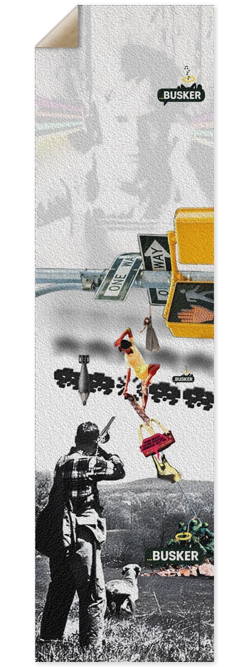 Holy Arch Asana...BUSKER | Griptape | 9x33