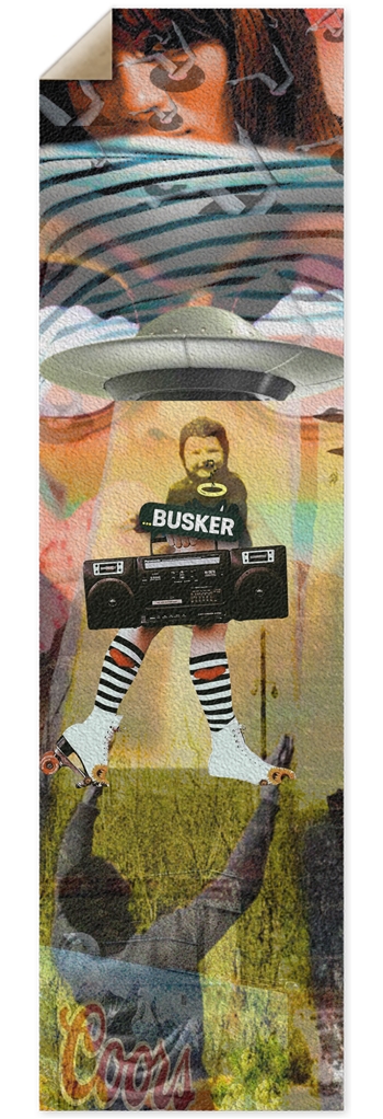 Coors Golden Speaker...BUSKER | Griptape | 10x36 10 x 36 Inch Griptape