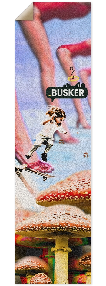 Drop In...BUSKER | Griptape | 9x33