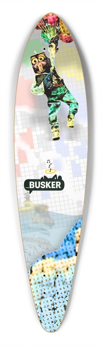 Up...BUSKER | Pintail | Longboard Pintail Longboard