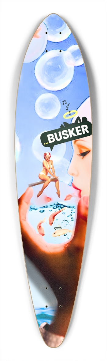 The Best Apology Is A Change of Behavior...BUSKER | Pintail |  Longboard
