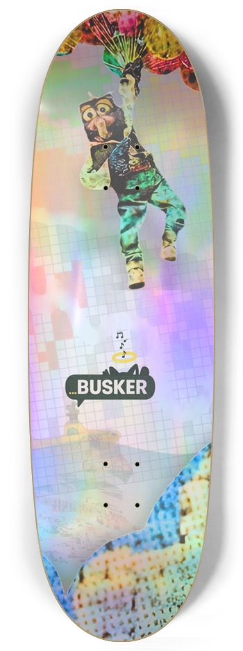 Up...Busker Egg Skateboard (Holographic)