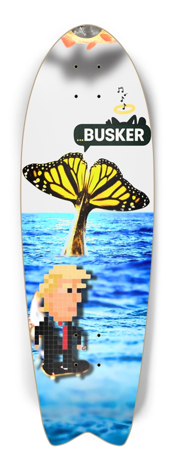 Mr...BUSKER | Fish Board Fish Tail