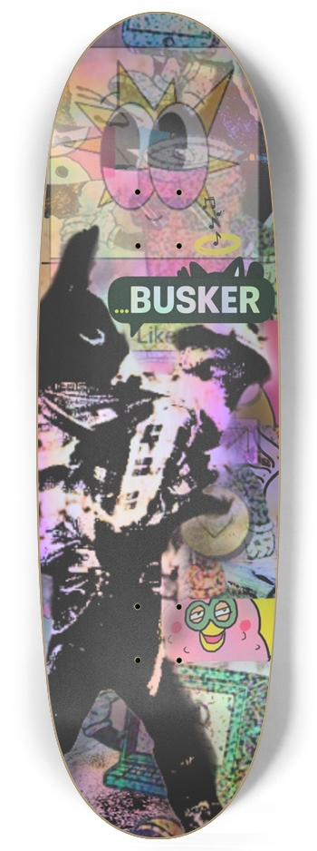  Platero y Yo | School of Social Detox...BUSKER Egg Skateboard (Holographic))