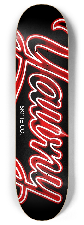 Big Red 8 Inch Skateboard Deck