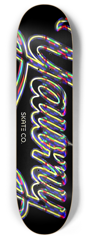 Big Glitch 8 Inch Skateboard Deck
