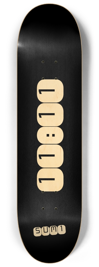 sum1sk8boards 11:11 8 1/4 skateboard  8-1/4 Skateboard Deck