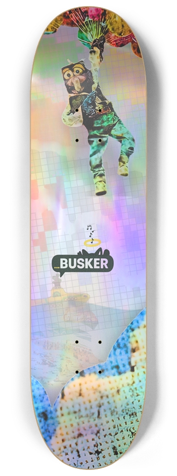 Up...Busker 8.25 Skateboard (Holographic) 8-1/4 Skateboard Deck