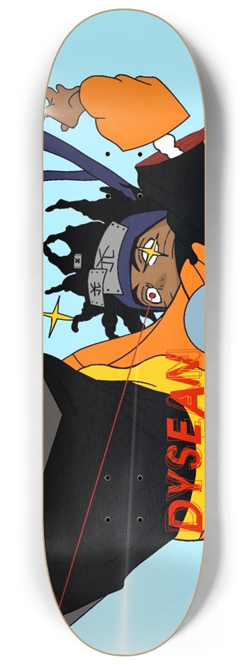 DY DY NARUTO fukoff 8-1/4 Skateboard Deck