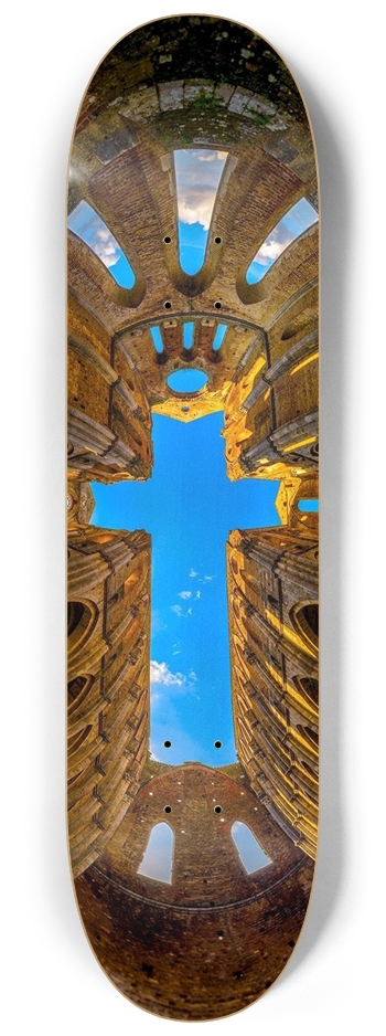 Castle cross 8-1/4 Skateboard Deck