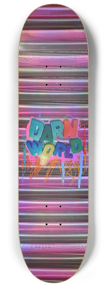 LAWN ZEBRA 8.25” Holo 8-1/4 Skateboard Deck