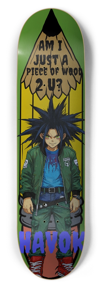 Just a piece 8.5 8-1/2 Skateboard Deck