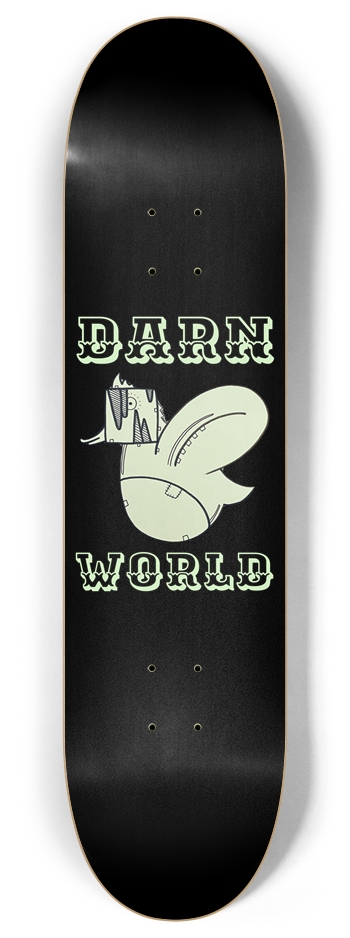 DUCKFLY 8” Glow 8 Inch Skateboard Deck