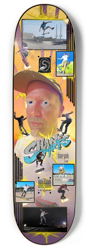 Shane Sparks 9" Pro Model 9 Inch Skateboard