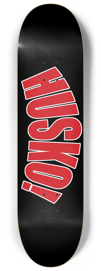 Husko! Logo - Black/Red