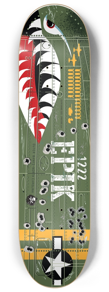 WAR MACHINE 8-1/4 Skateboard Deck