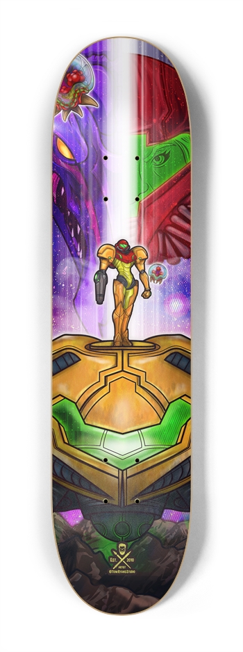 Kids Space Bounty Hunter 7-1/4 Mini/Kid Skateboard