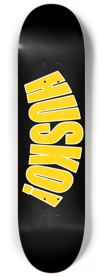 Husko! Logo - Black/Yellow