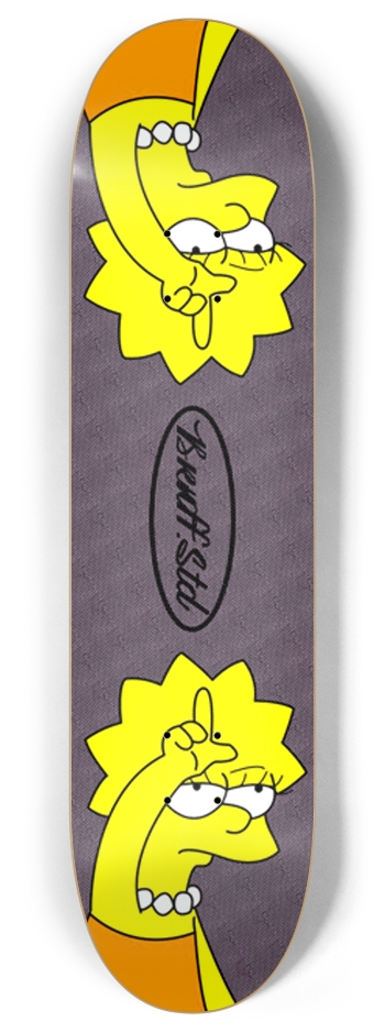 Lisa! 8 Inch Skateboard Deck