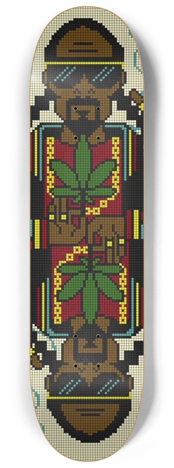 Pixel Snoop 8-1/4 Skateboard Deck