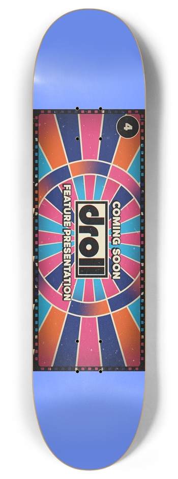 feature presentation 01 8 Inch Skateboard Deck