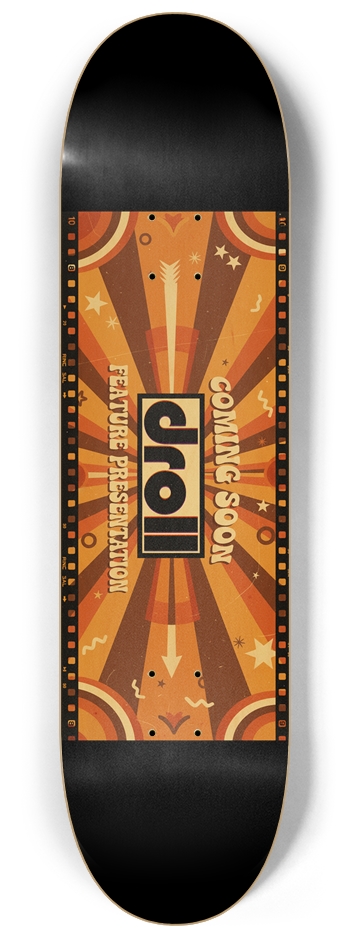 feature presentation 02 8-1/4 Skateboard Deck