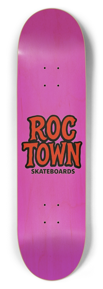 Roc Town “Logo” 8-1/2 Skateboard Deck