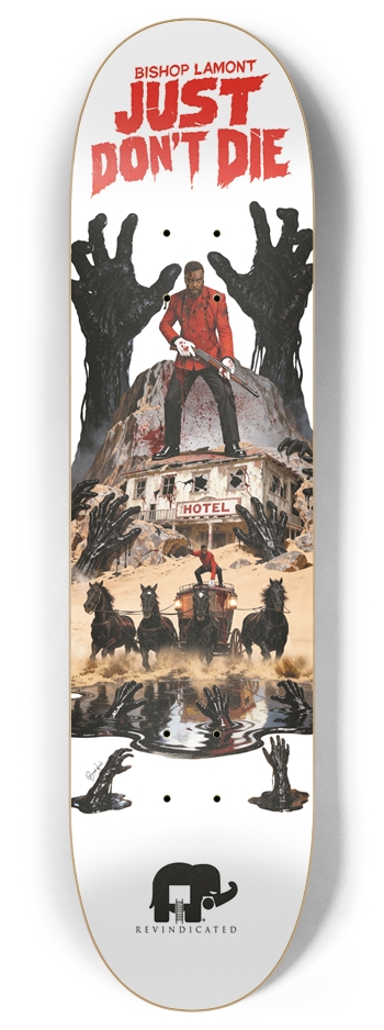 Bishop Lamont – “High Noon Resurrection” Limited Edition Skate Deck 8 Inch Skateboard Deck