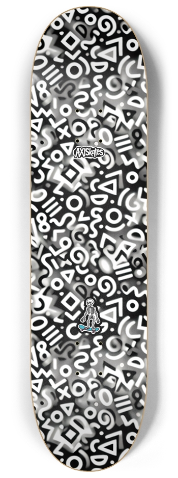Symbols - Custom Popsicle 8-1/4 Skateboard Deck