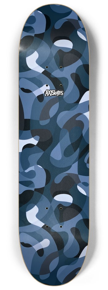 Abstract Blobs Water Custom Popsicle 8-1/4 Skateboard Deck
