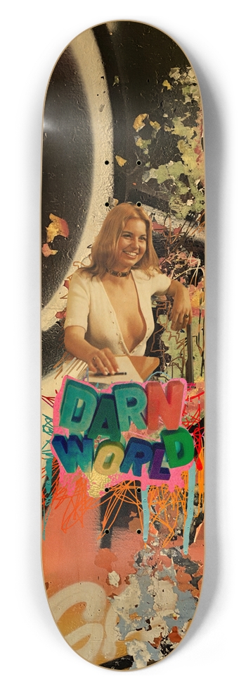 LEAVE IT TO CLEAVAGE 8.5” 8-1/2 Skateboard Deck