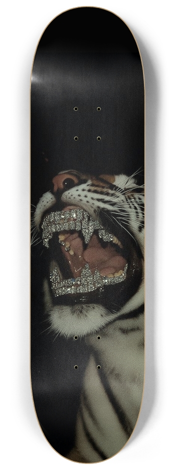 Bling Tiger 8-1/4 Skateboard Deck