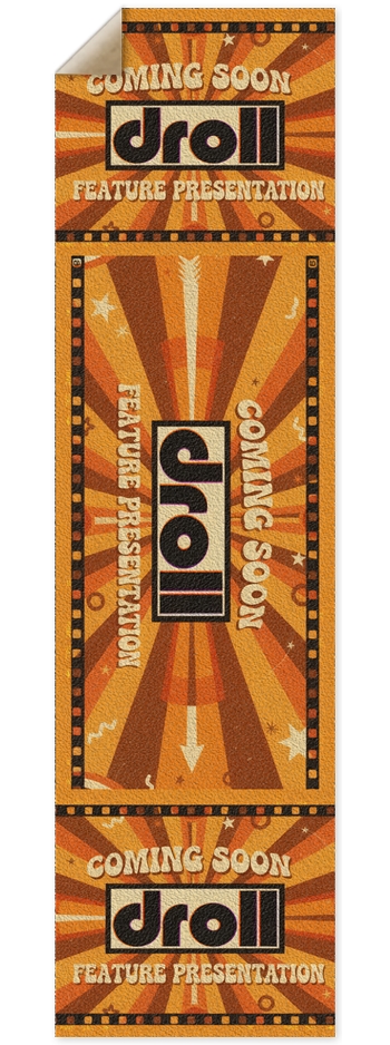 feature presentation 9 x 33 Inch Griptape