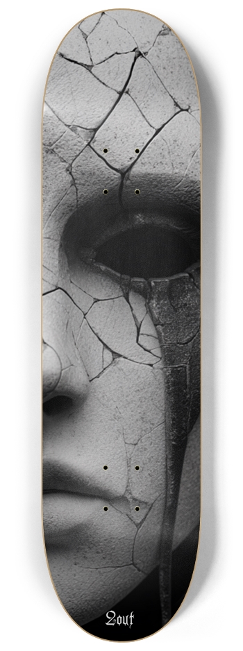 Darkness 2out Skateboard 8-1/4 Skateboard Deck