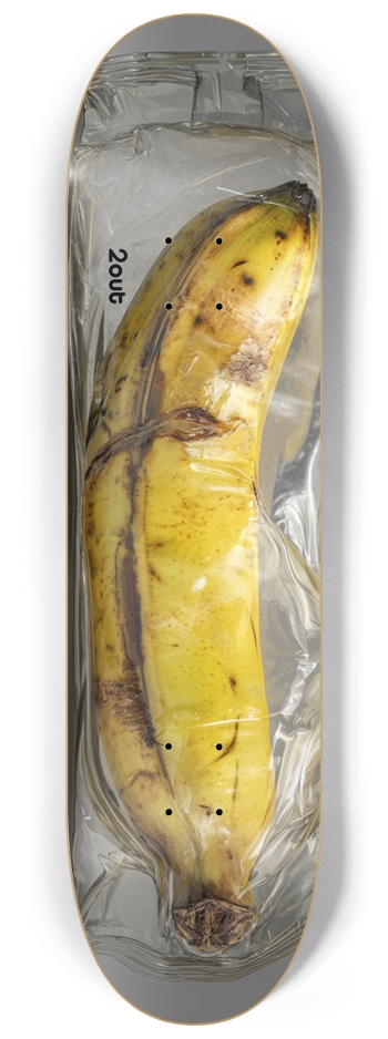 Banana Pack. 2out Skateboard 8-1/4 Skateboard Deck