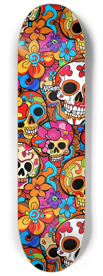 Groovy Skulls 1 Design - Custom Popsicle