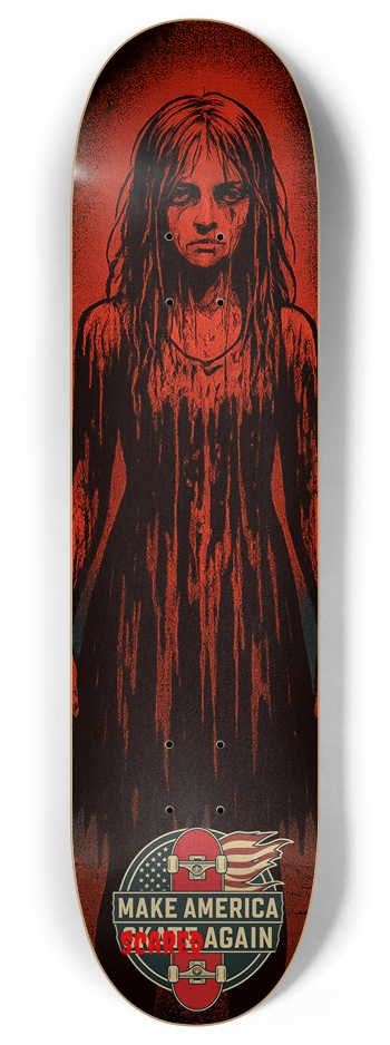 Horror prom Make America scared again 8.0 8 Inch Skateboard Deck