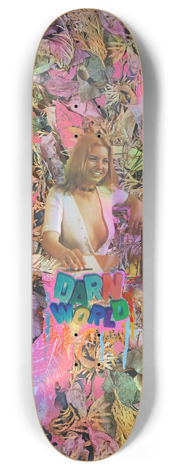 LEAVE IT TO CLEAVAGE 8” Fallographic 8 Inch Skateboard Deck