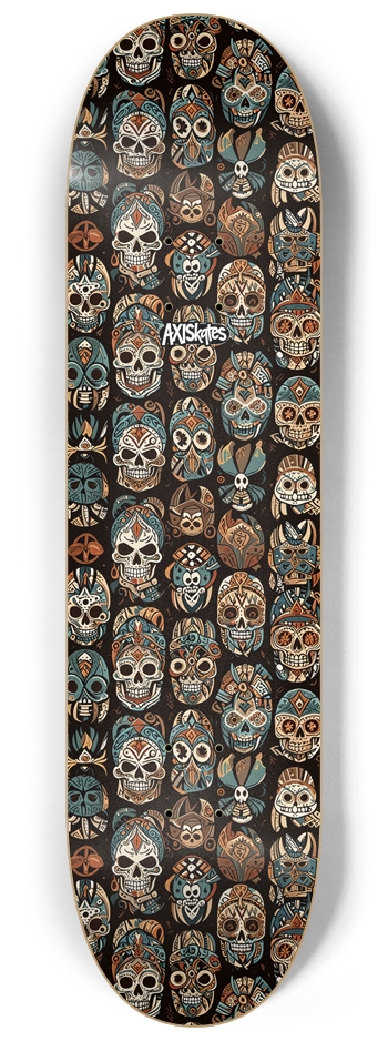 Tribal Skulls 2 - Custom Popsicle