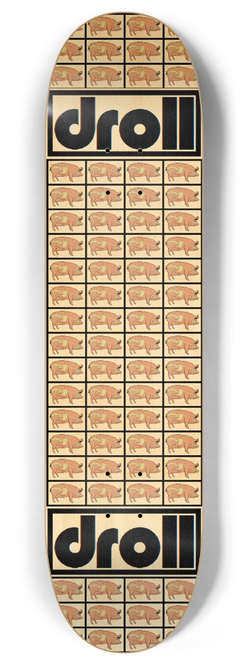 pigs 8 Inch Skateboard Deck