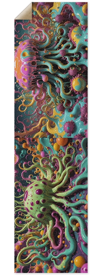 Griptape 4 Psychedelic Surrealism Tentacled Spotted Pudding Blobs 0001 8K-A
