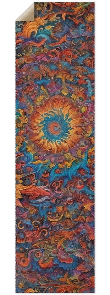 Griptape Abstract Flower Pattern 0009 8K