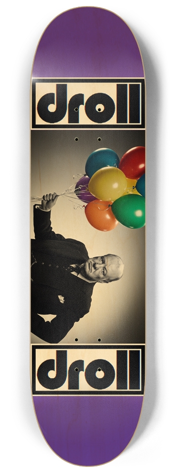 wc and balloons purple woodgrain